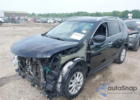 2018 Nissan Rogue Sv из США, поврежденный, VIN 5N1AT2MV7JC835652